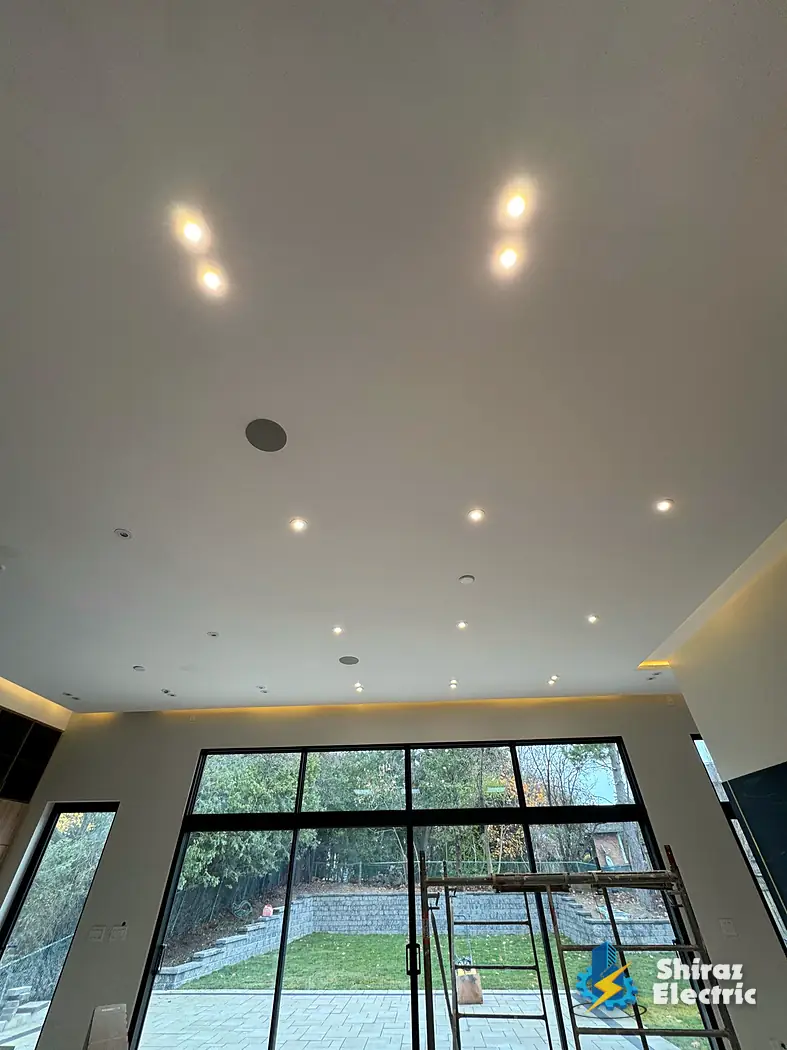 Recessed ceiling grid