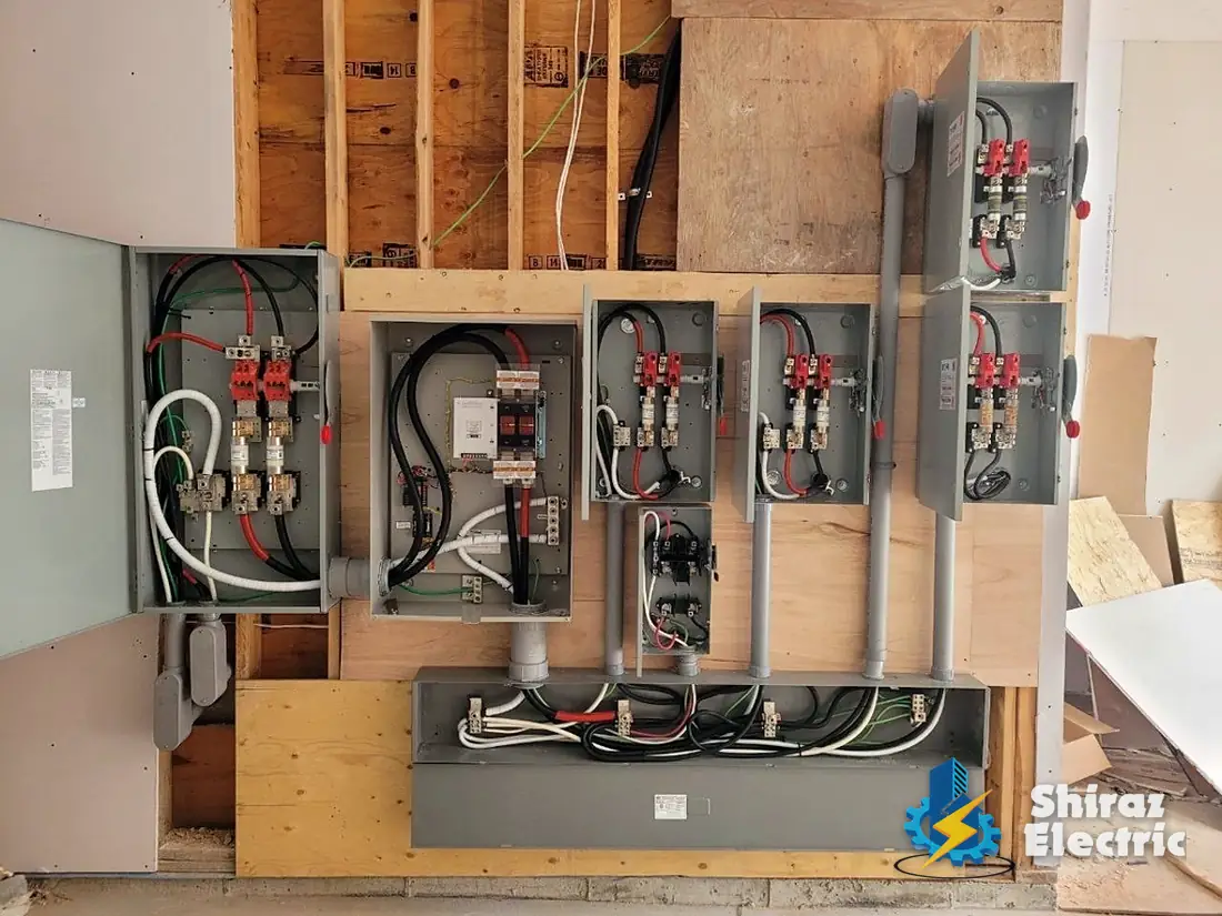 Panel boards and disconnects